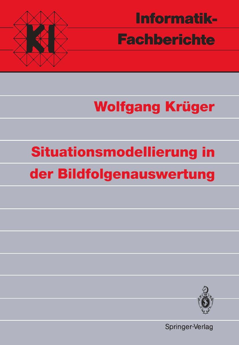 Vorderes Coverbild Situationsmodellierung in der Bildfolgenauswertung