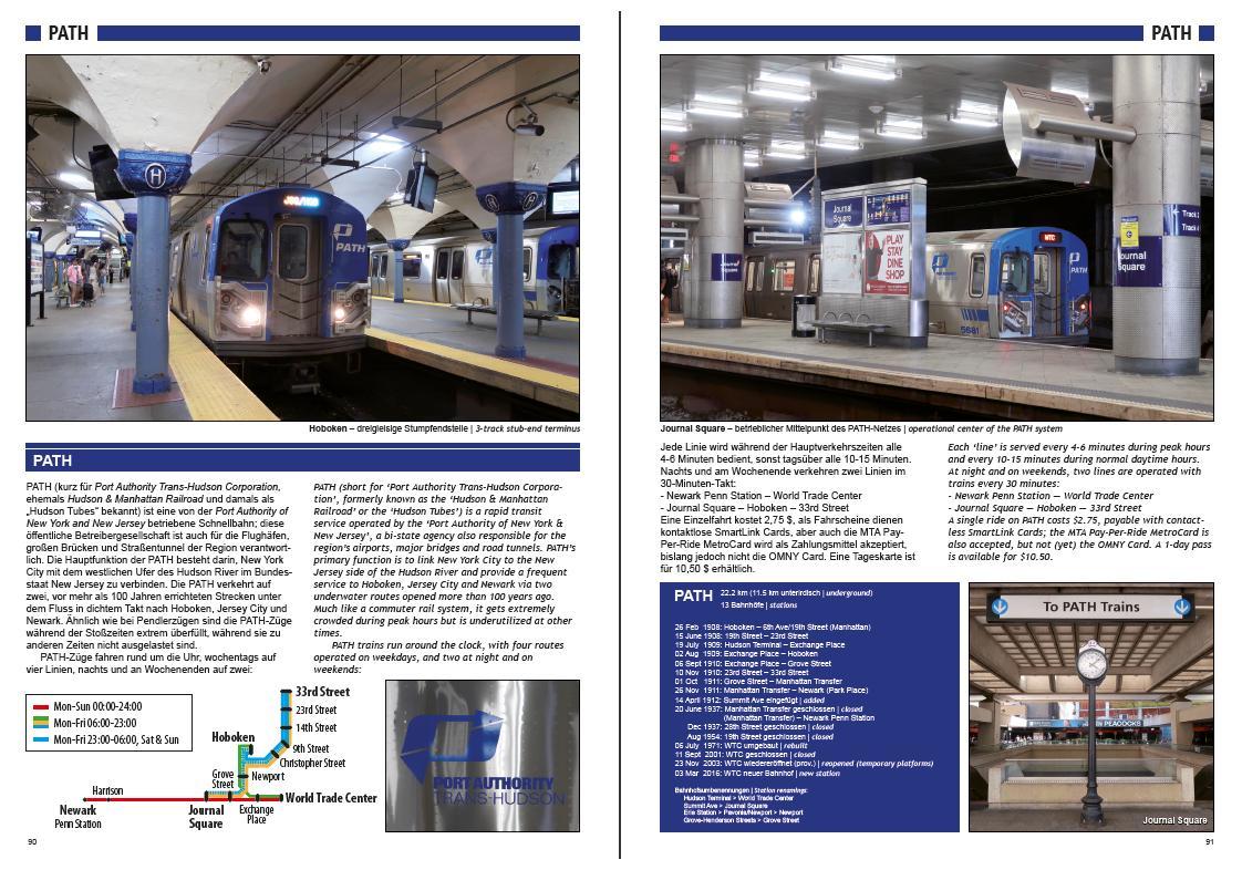 Beispielinhalt (Bild) U-Bahn, S-Bahn & Tram in New York