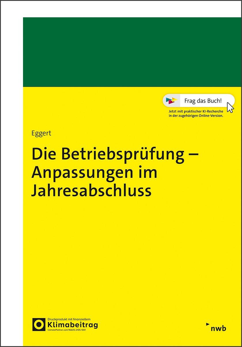 Vorderes Coverbild Die Betriebsprüfung - Anpassungen im Jahresabschluss