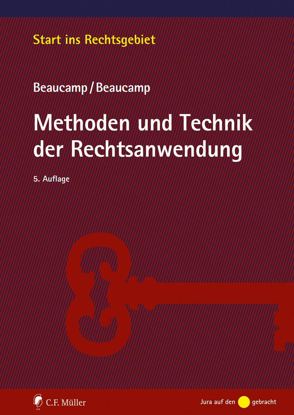 Vorderes Coverbild Methoden und Technik der Rechtsanwendung
