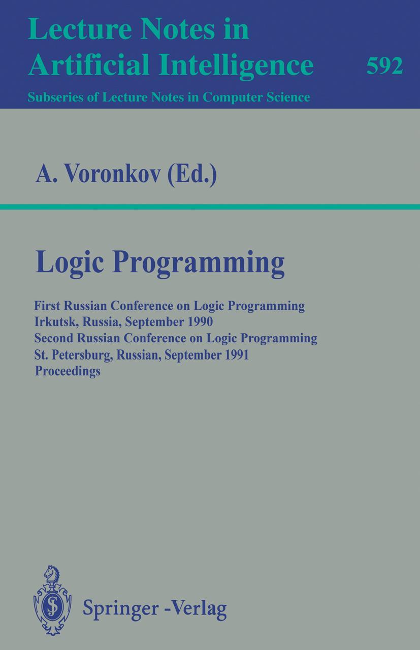 Vorderes Coverbild Logic Programming