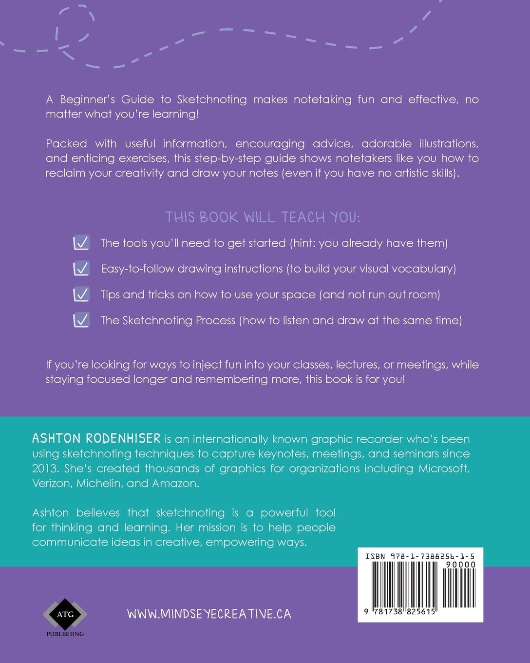 Rückseitencover Beginners Guide to Sketchnoting