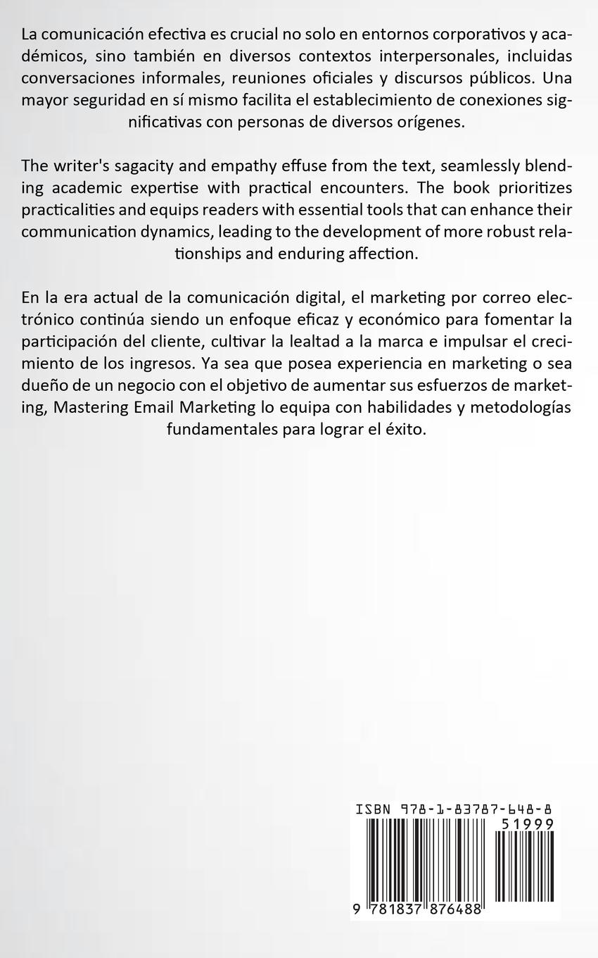 Rückseitencover Comunicación