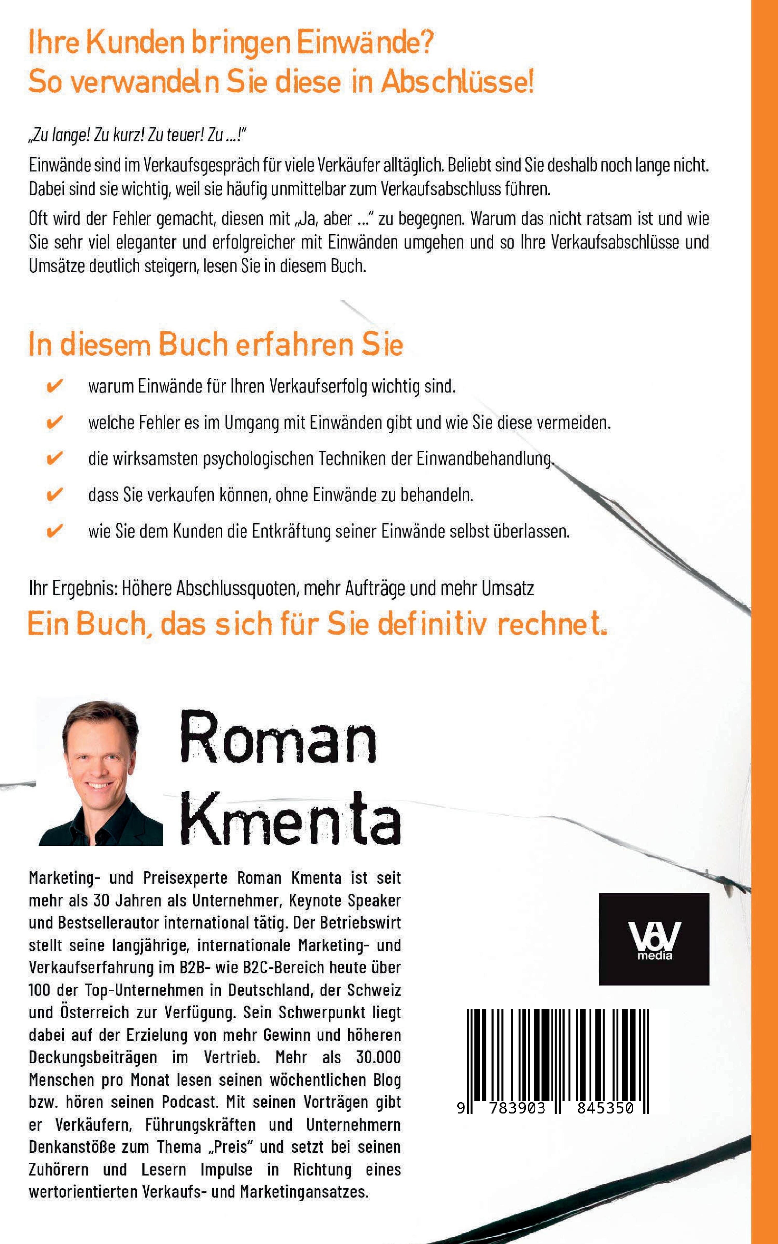 Rückseitencover Verkaufen ohne Aber