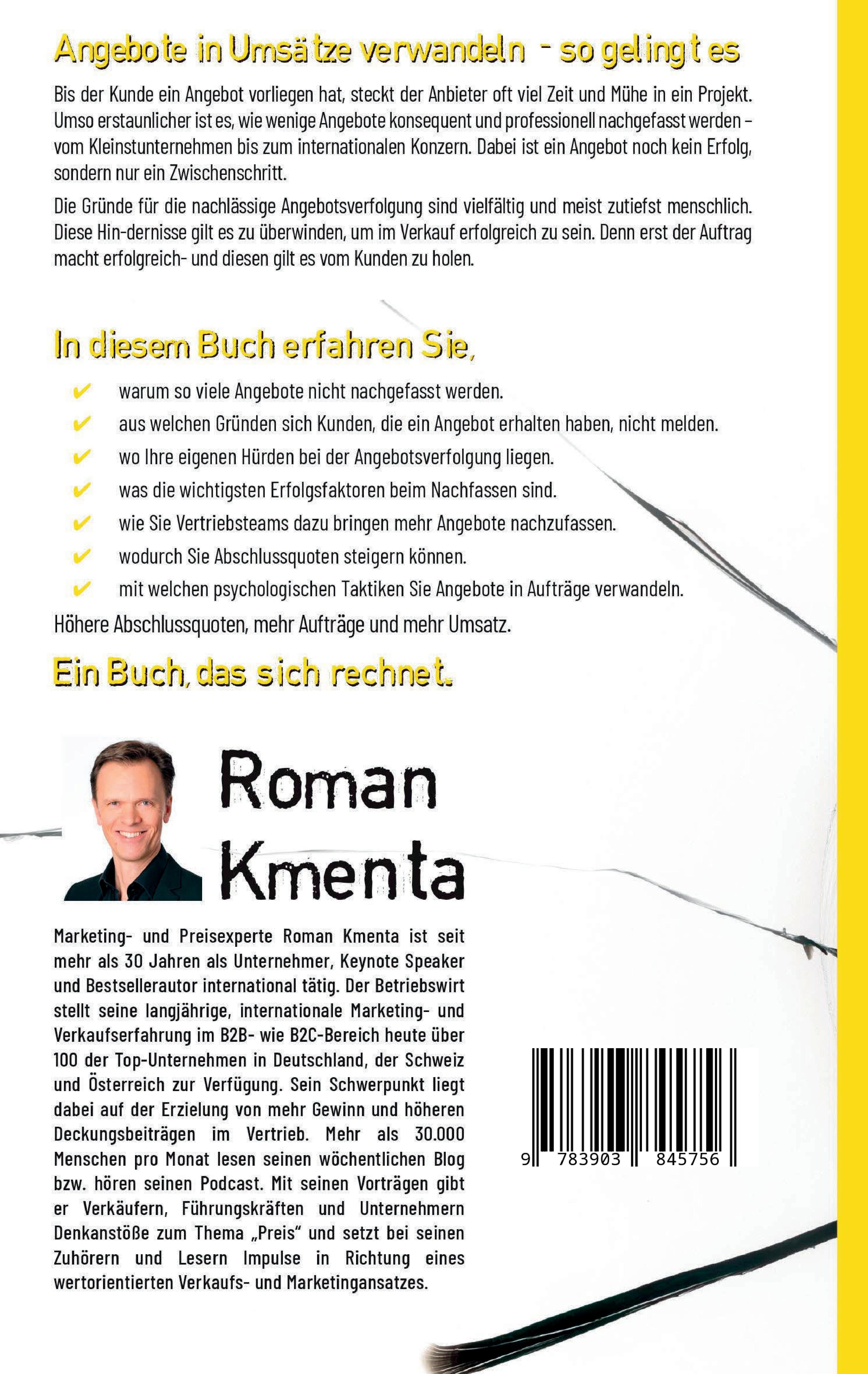 Rückseitencover Angebote erfolgreich nachfassen