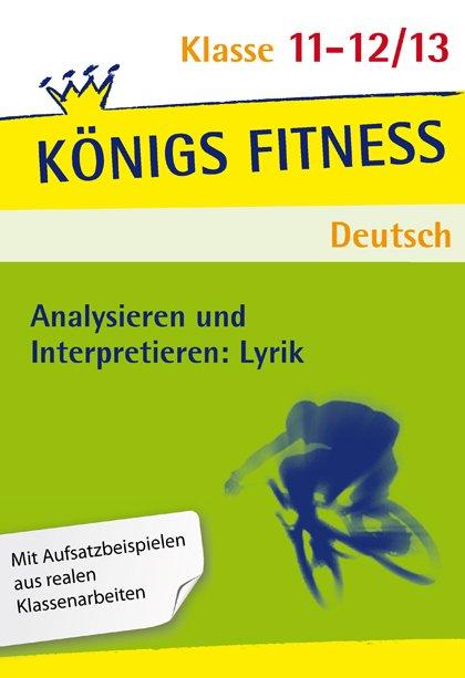 Vorderes Coverbild Analysieren und Interpretieren: Lyrik. Oberstufe - Abitur