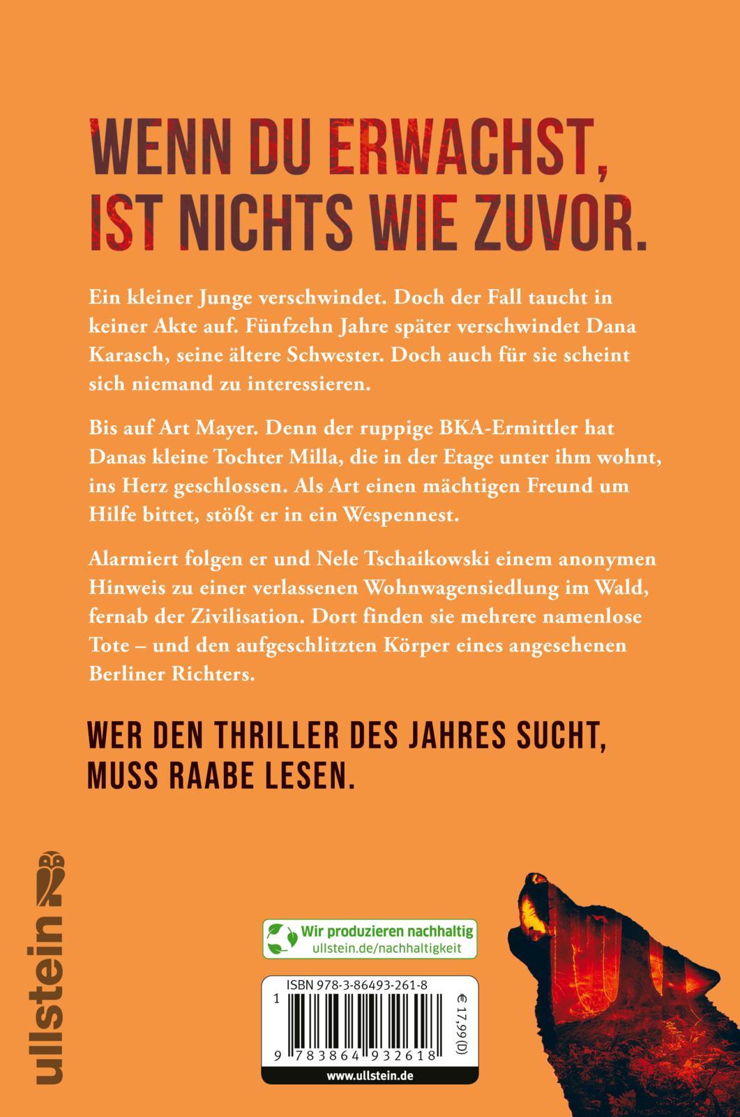 Rückseitencover Die Nacht