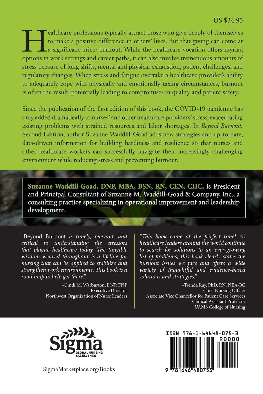 Rückseitencover Beyond Burnout, Second Edition