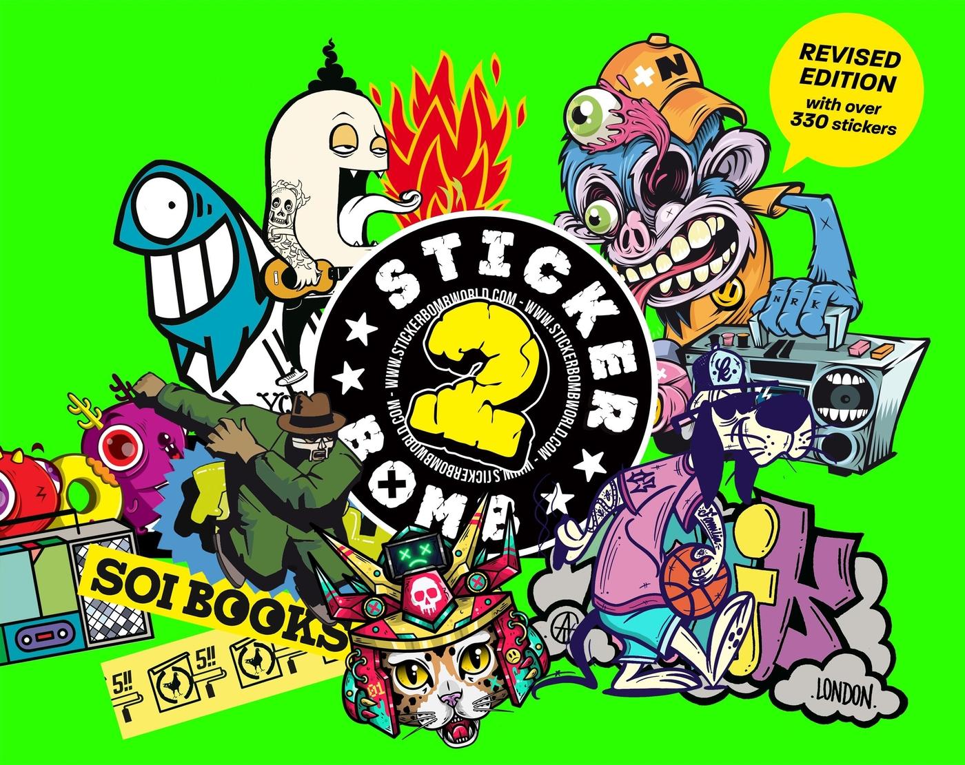 Vorderes Coverbild Stickerbomb 2