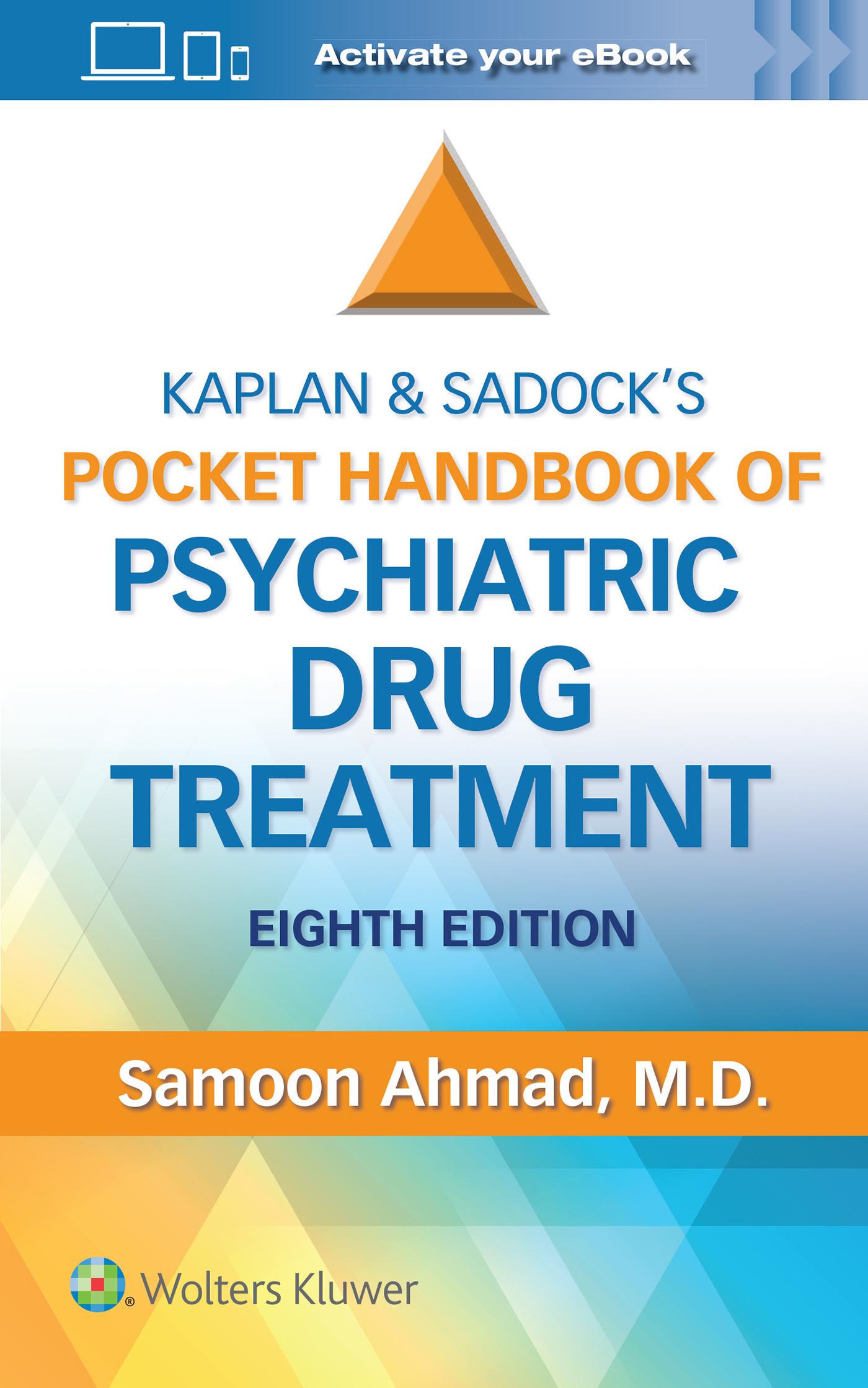 Vorderes Coverbild Kaplan and Sadock's Pocket Handbook of Psychiatric Drug Treatment