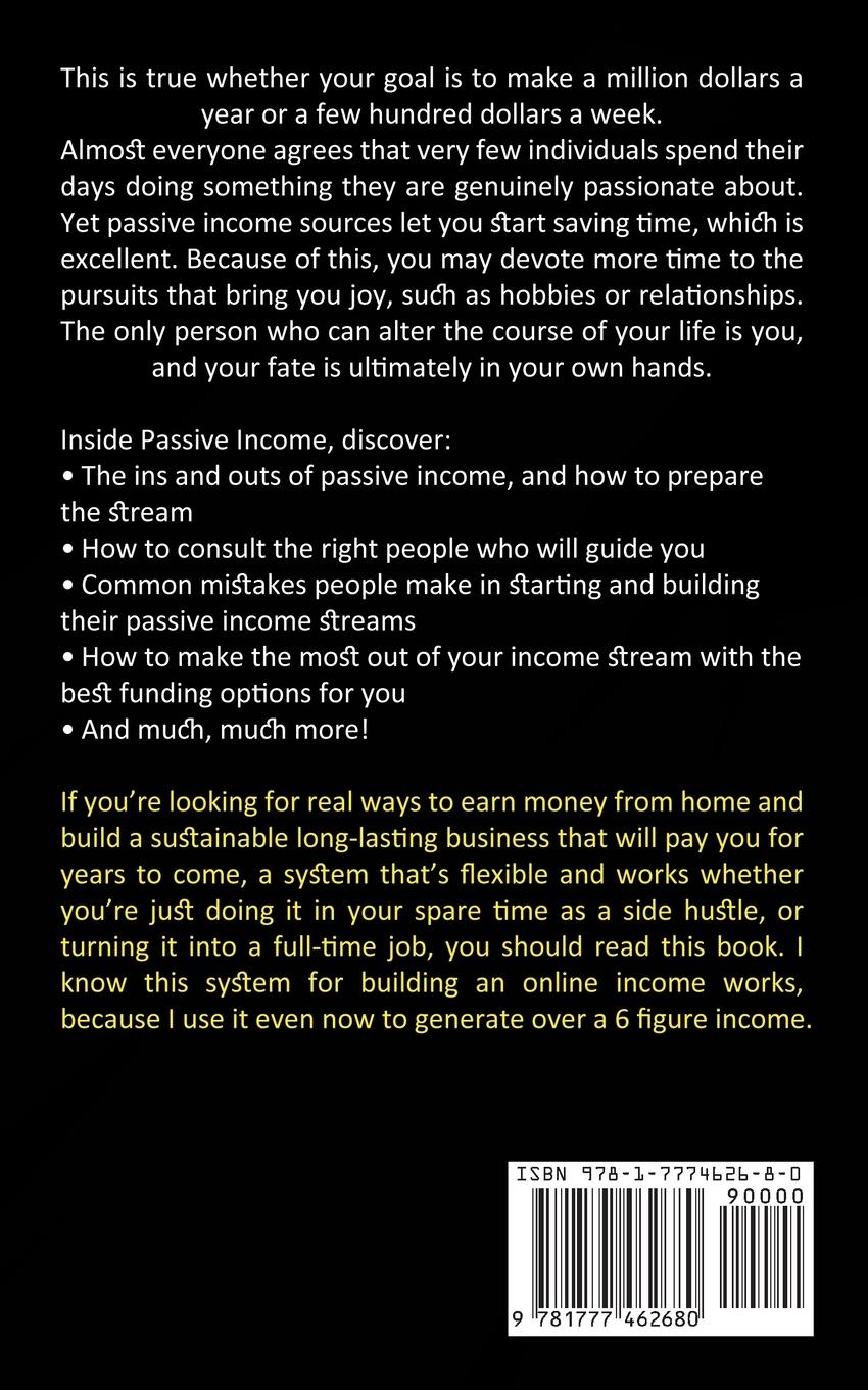 Rückseitencover Passive Income
