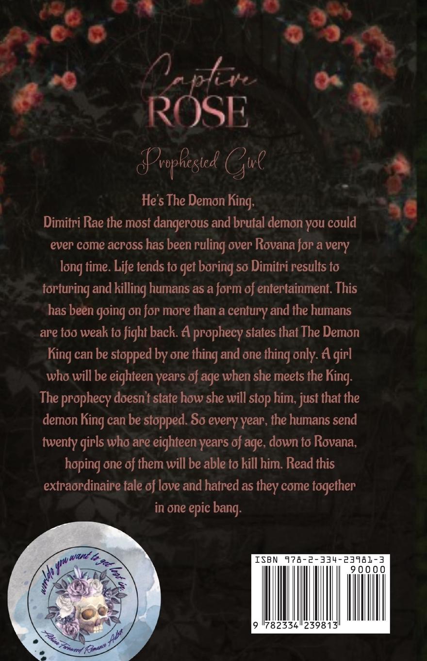 Rückseitencover Captured Rose