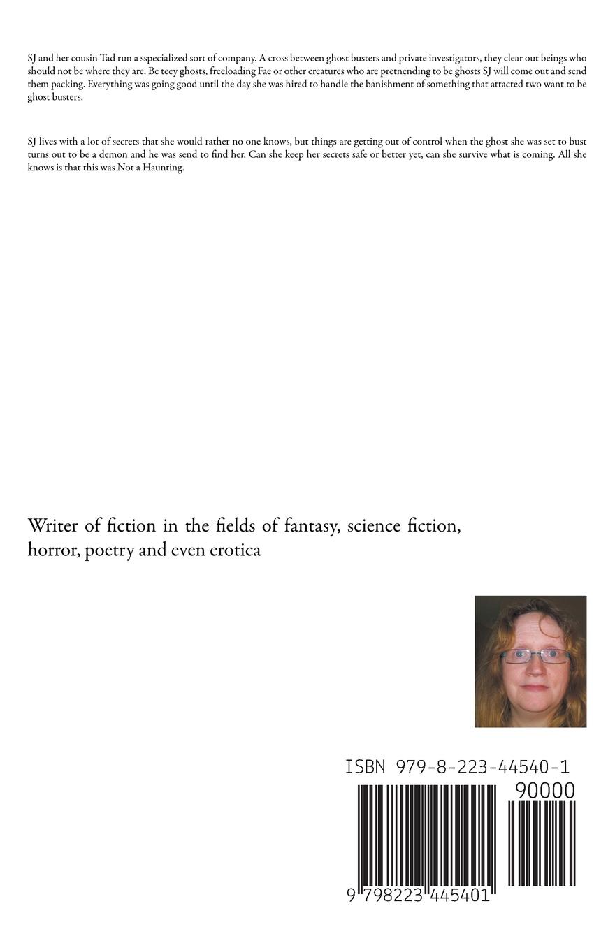 Rückseitencover Not A Haunting