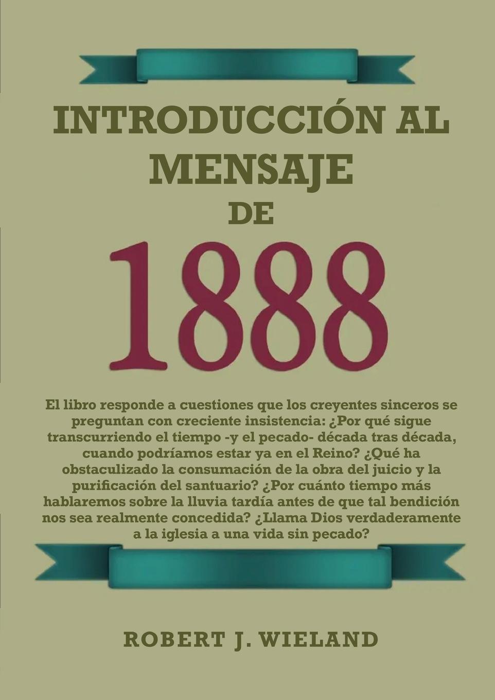 Vorderes Coverbild Introducción al Mensaje de 1888