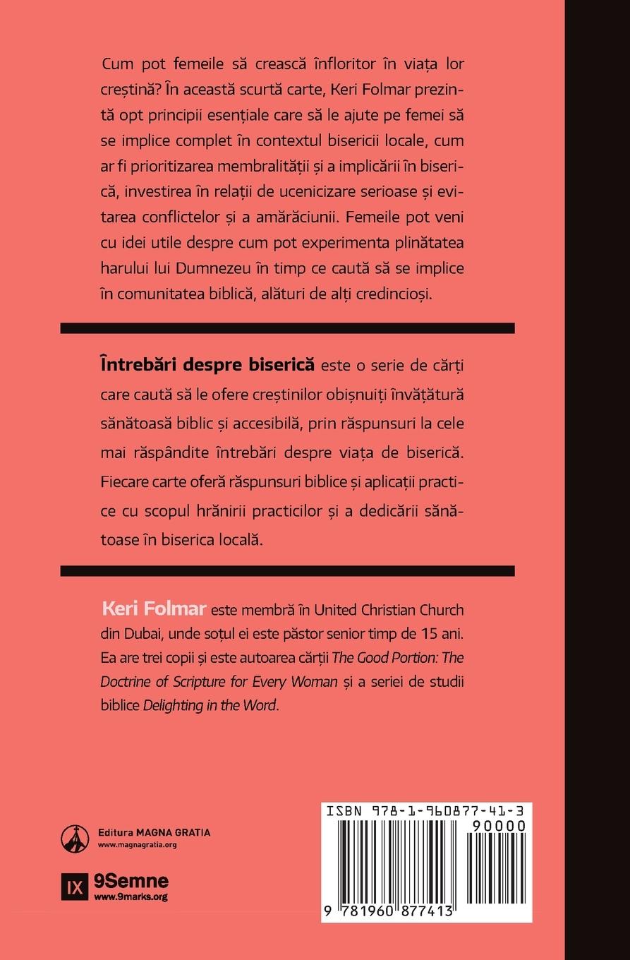 Rückseitencover How Can Women Thrive in the Local Church? / Cum pot cre¿te femeile în biserica local¿?