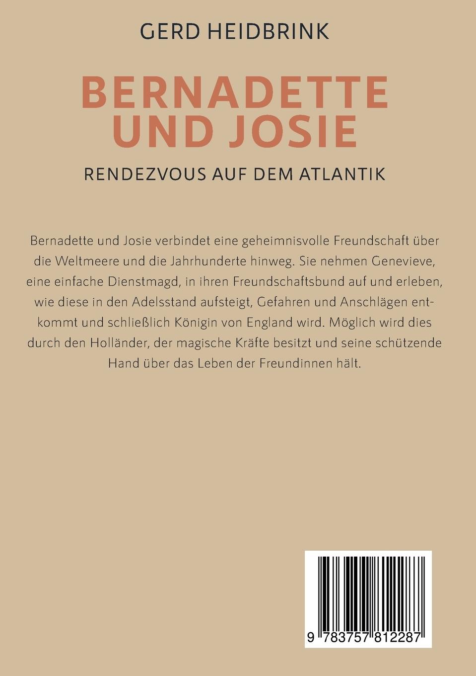 Rückseitencover Bernadette und Josie