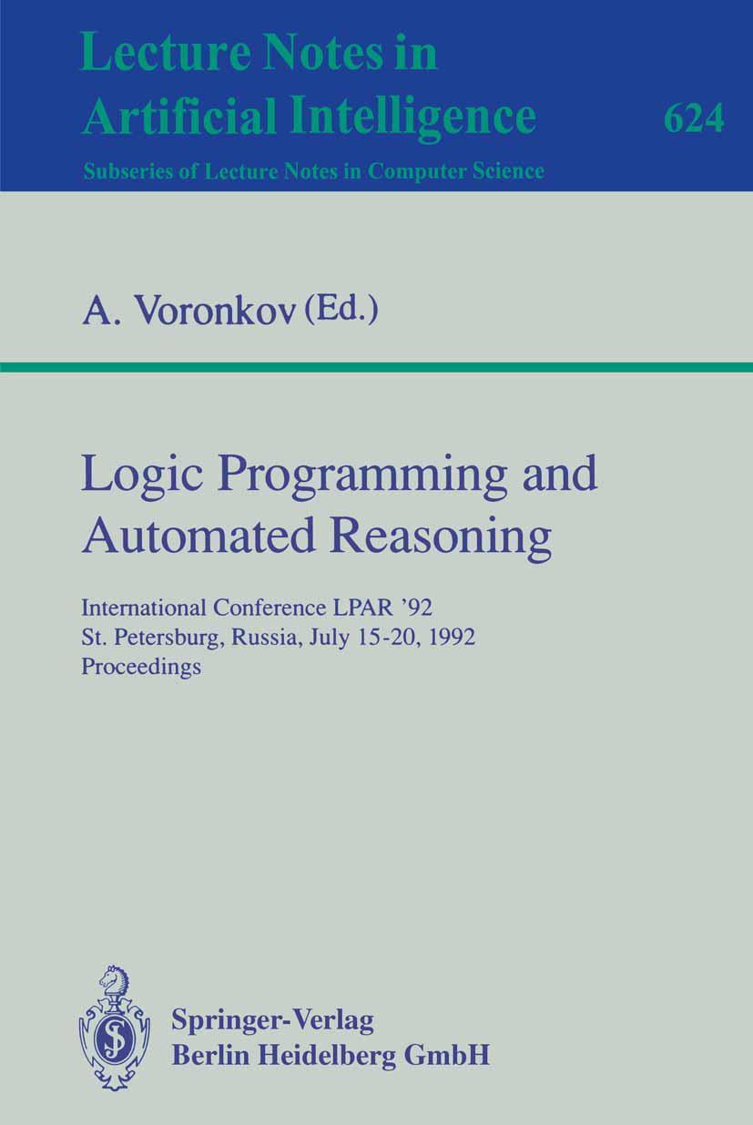 Vorderes Coverbild Logic Programming and Automated Reasoning