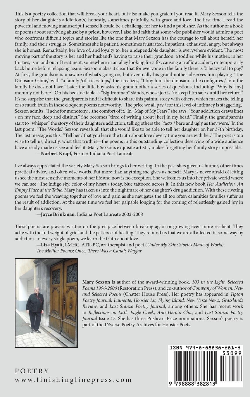 Rückseitencover Her Addiction, An Empty Place at the Table