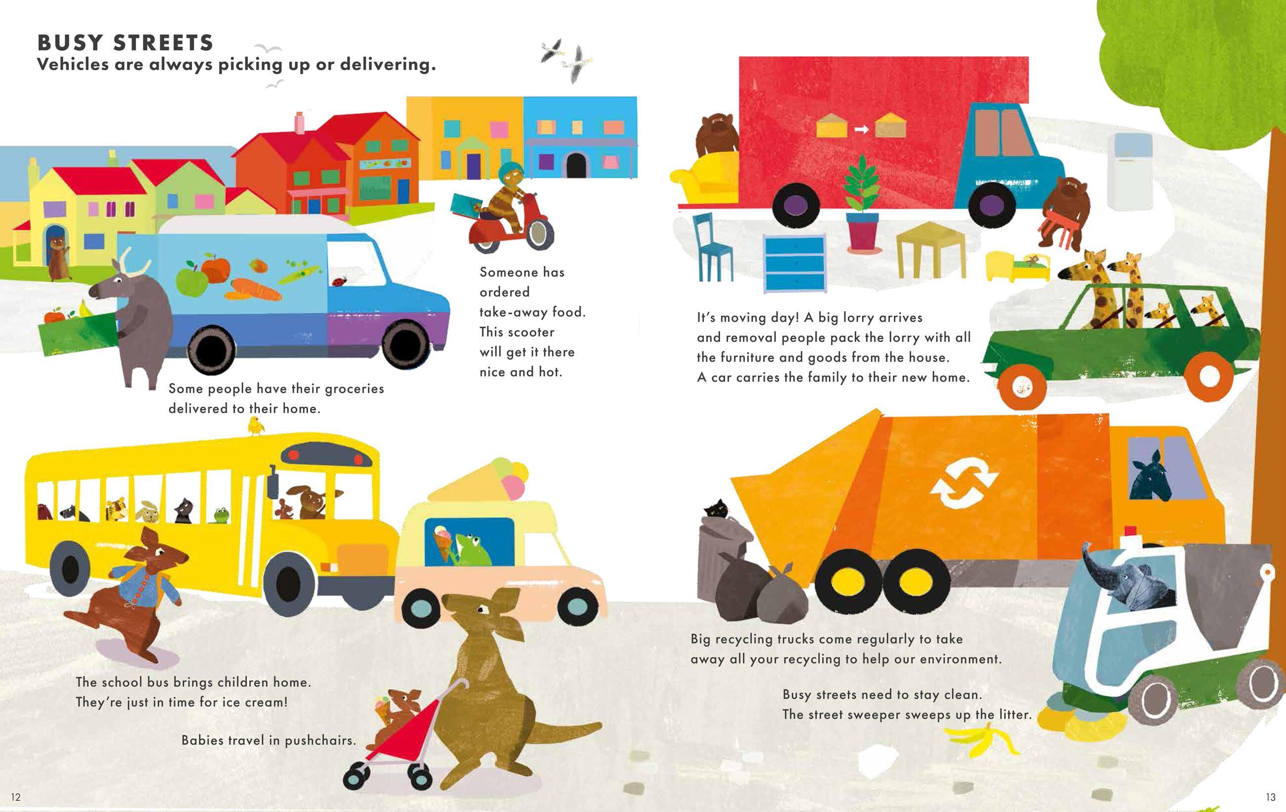 Beispielinhalt (Bild) Big Book of Vehicles