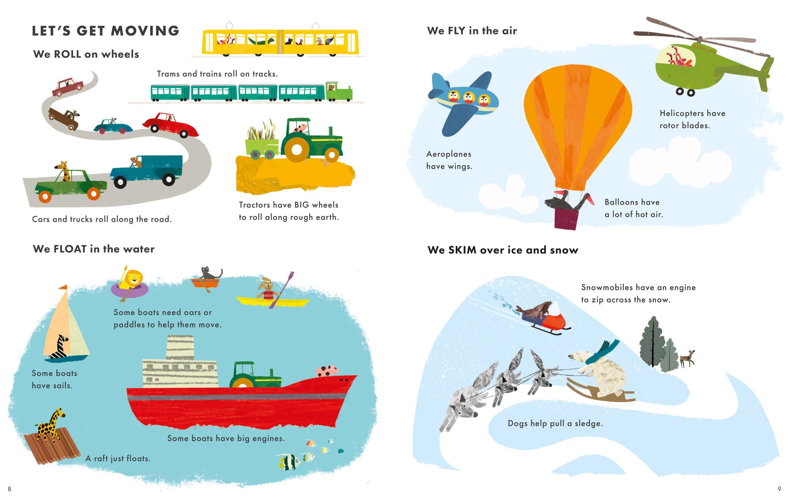 Beispielinhalt (Bild) Big Book of Vehicles