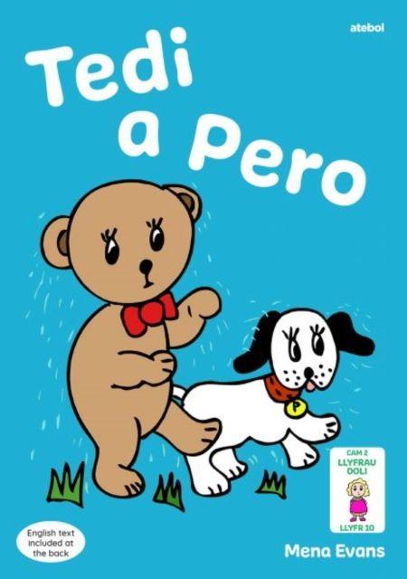 Vorderes Coverbild Llyfrau Hwyl Magi Ann: Tedi a Pero