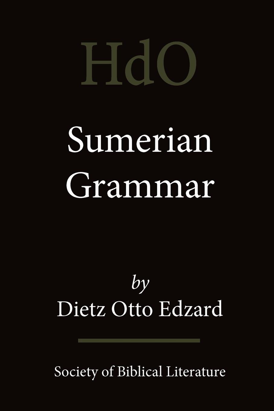 Vorderes Coverbild Sumerian Grammar