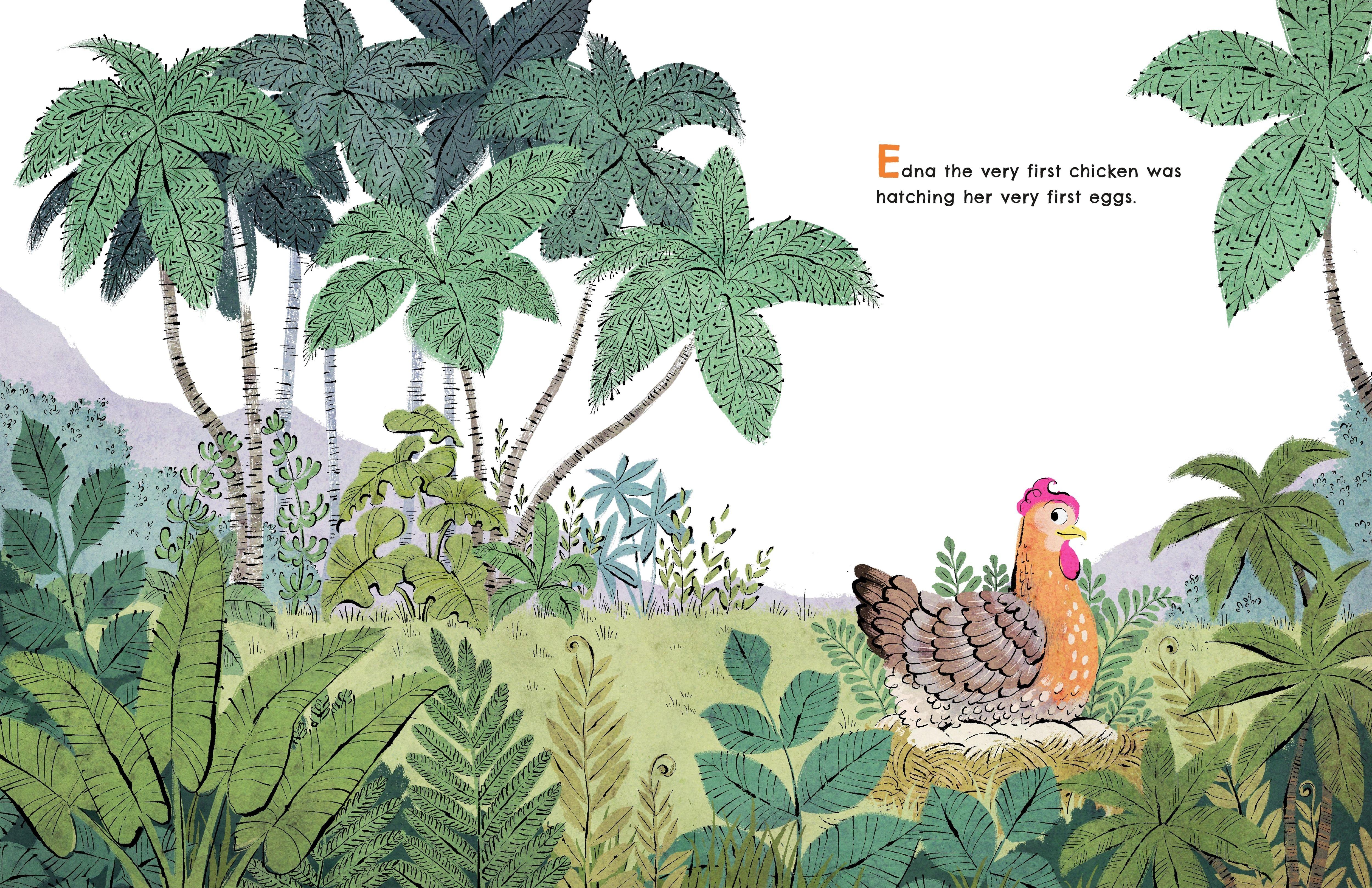 Beispielinhalt (Bild) Sinclair, the Velociraptor Who Thought He Was a Chicken