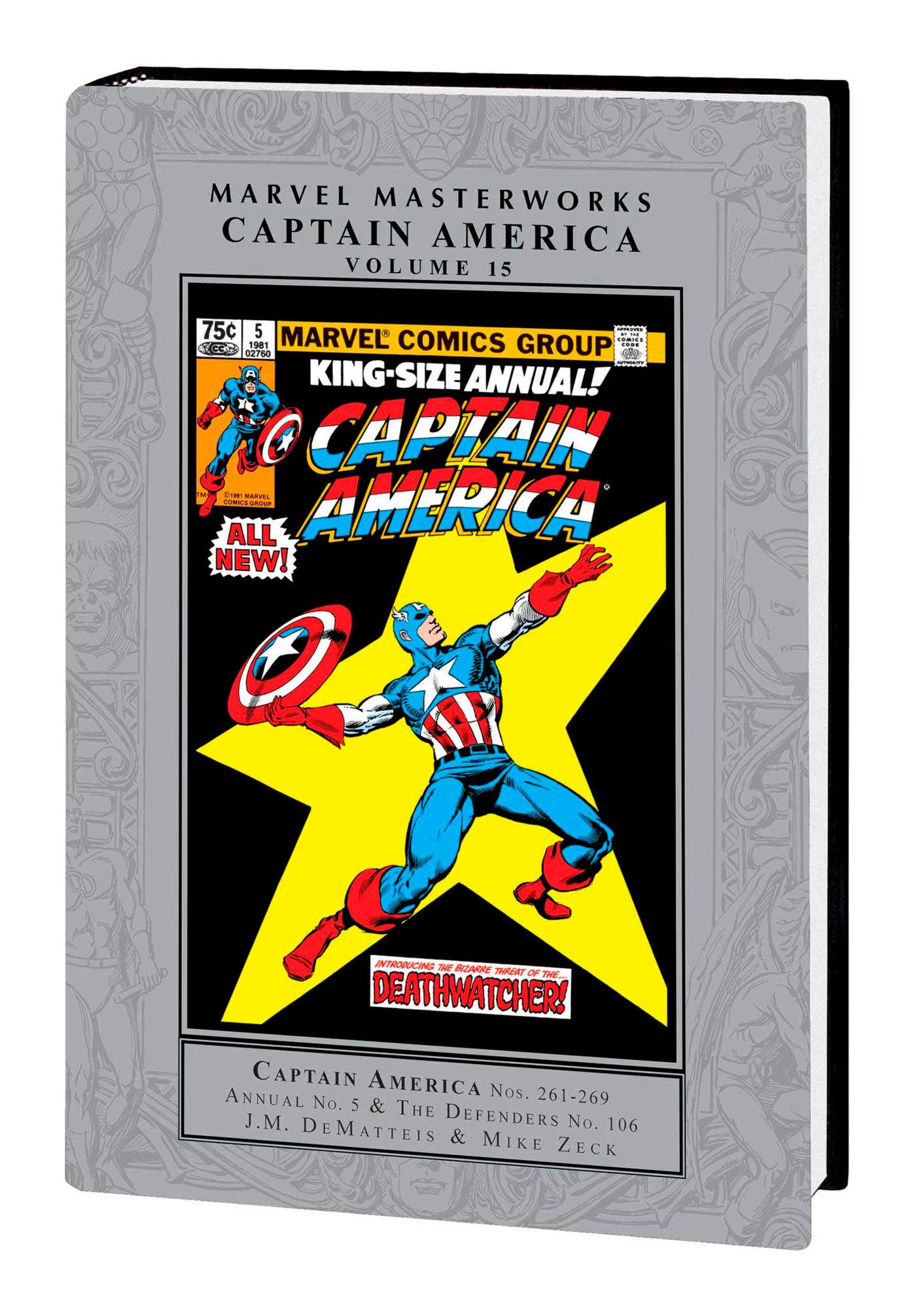 Vorderes Coverbild Marvel Masterworks: Captain America Vol. 15