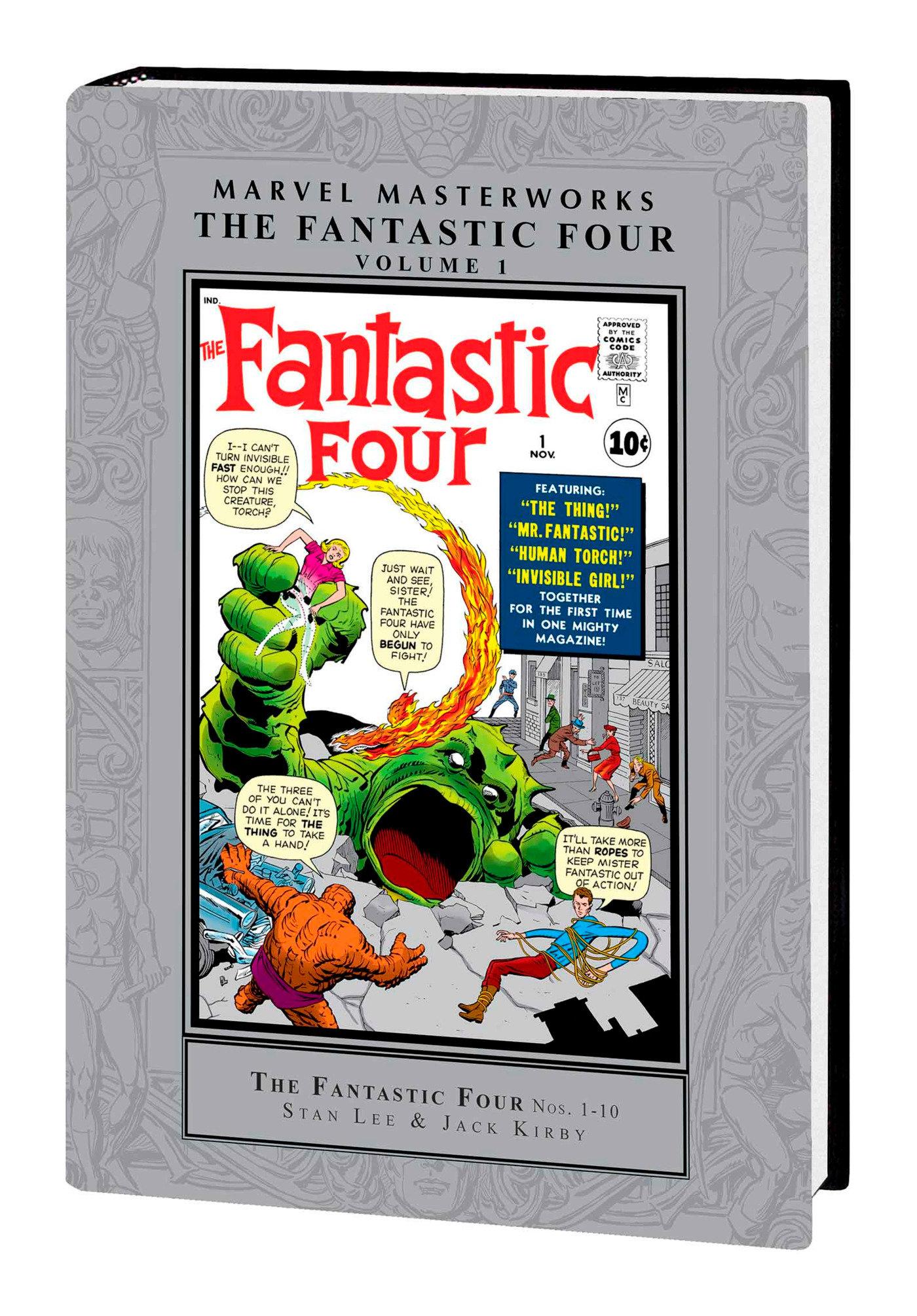 Vorderes Coverbild Marvel Masterworks: The Fantastic Four Vol. 1