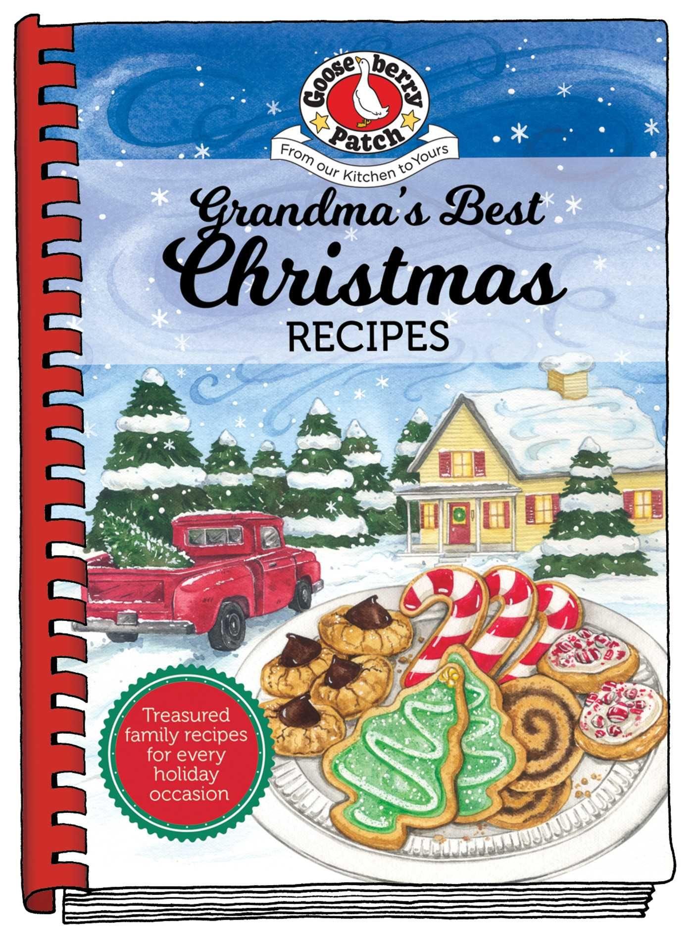 Vorderes Coverbild Grandma's Best Christmas Recipes