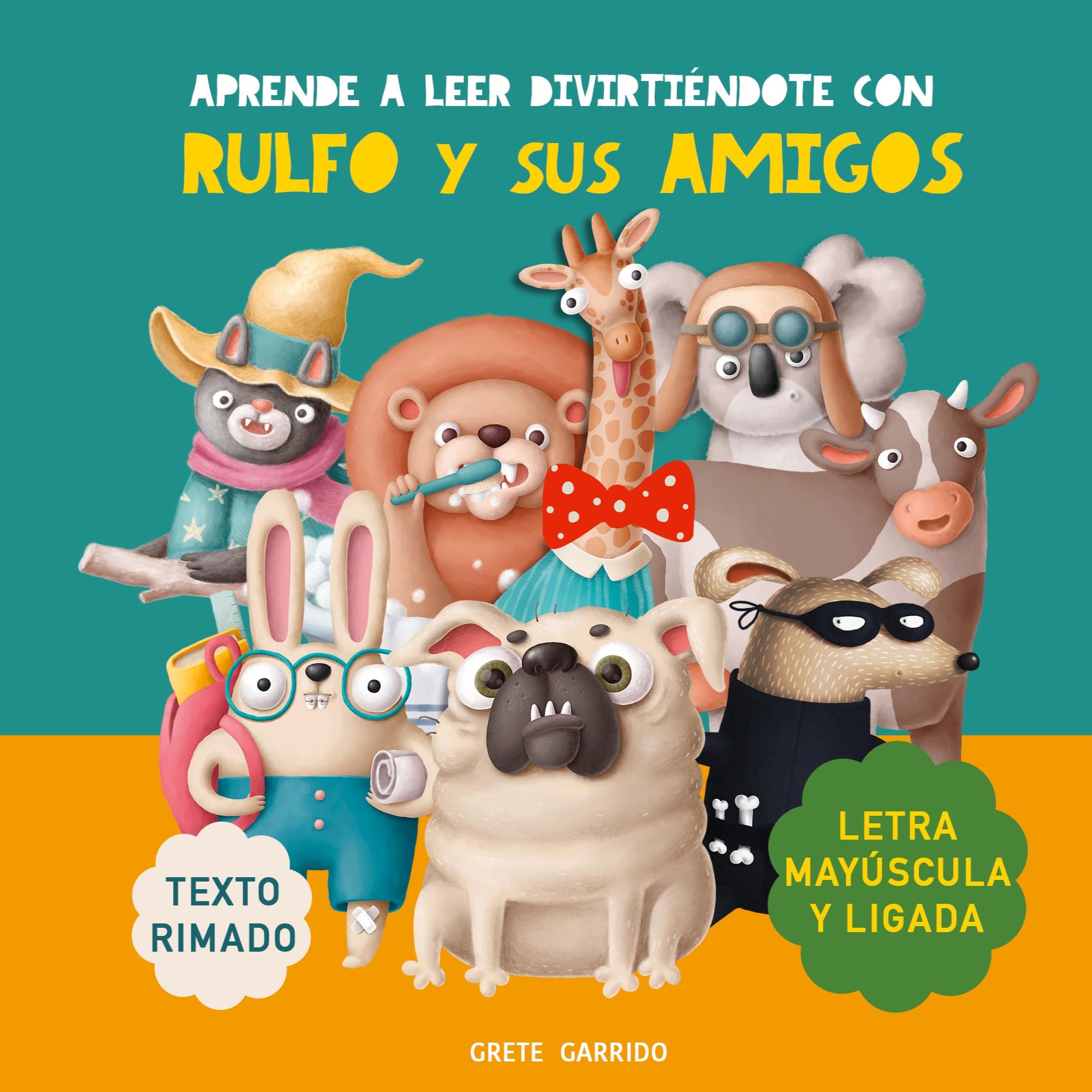 Vorderes Coverbild Aprende a leer divirtiéndote con Rulfo y sus amigos