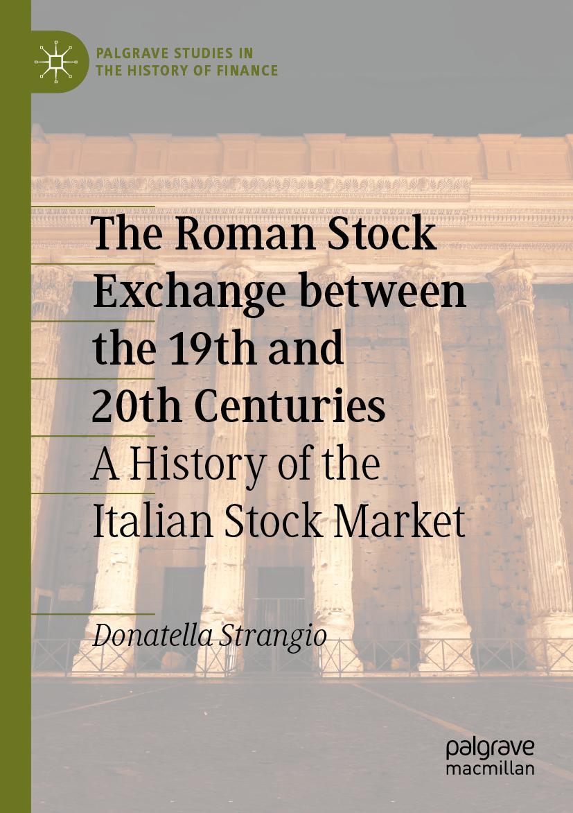 Vorderes Coverbild The Roman Stock Exchange between the 19th and 20th Centuries