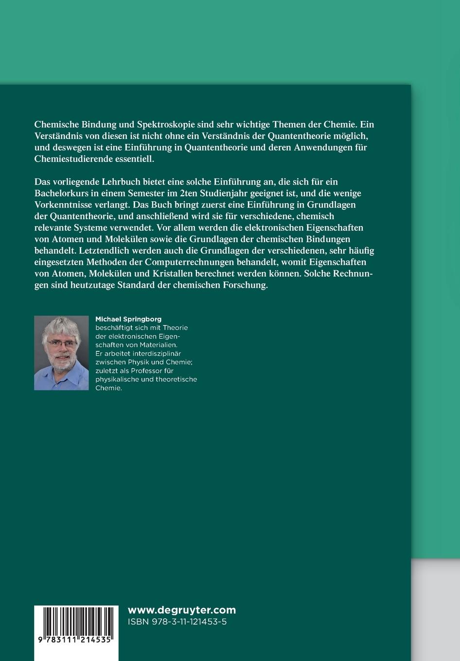 Rückseitencover Quantenchemie