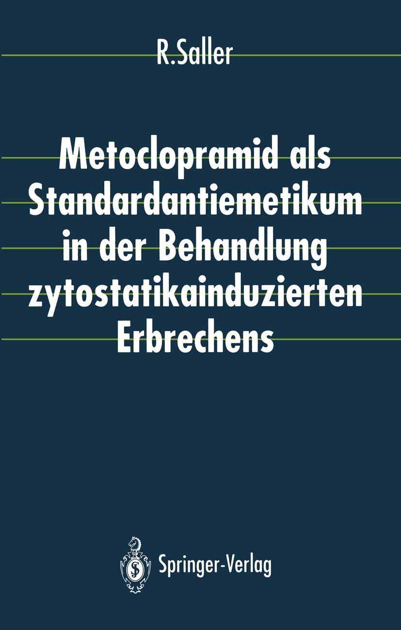 Vorderes Coverbild Metoclopramid als Standardantiemetikum in der Behandlung zytostatikainduzierten Erbrechens