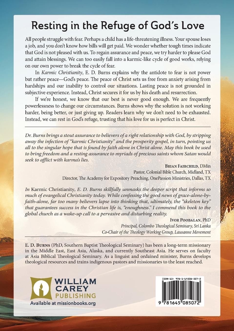 Rückseitencover Karmic Christianity