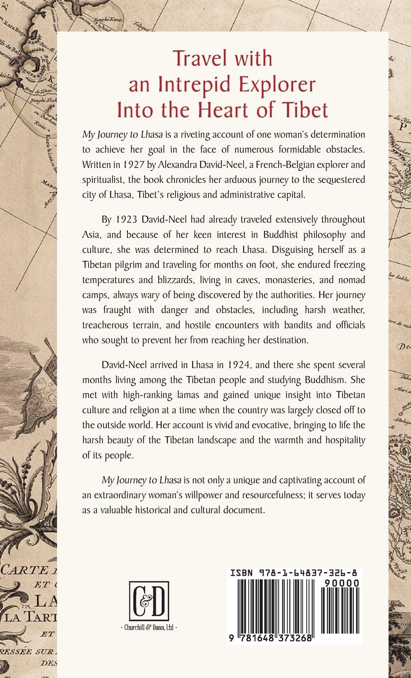 Rückseitencover My Journey to Lhasa