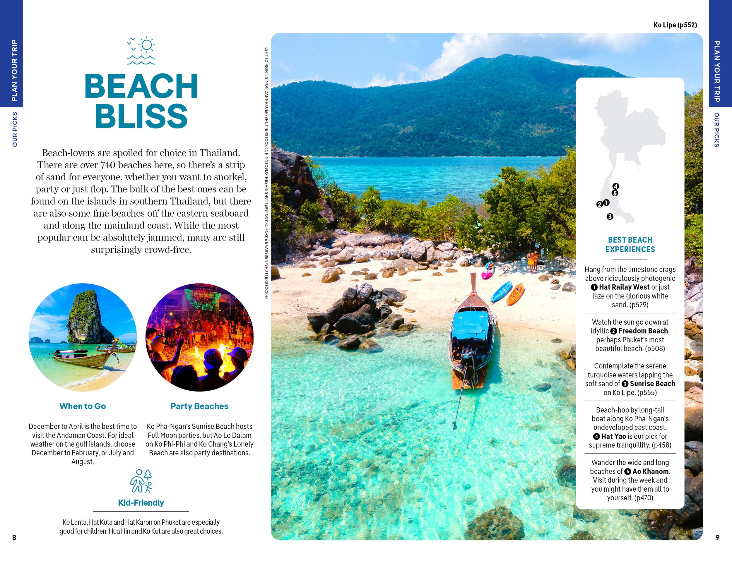 Beispielinhalt (Bild) Lonely Planet Thailand
