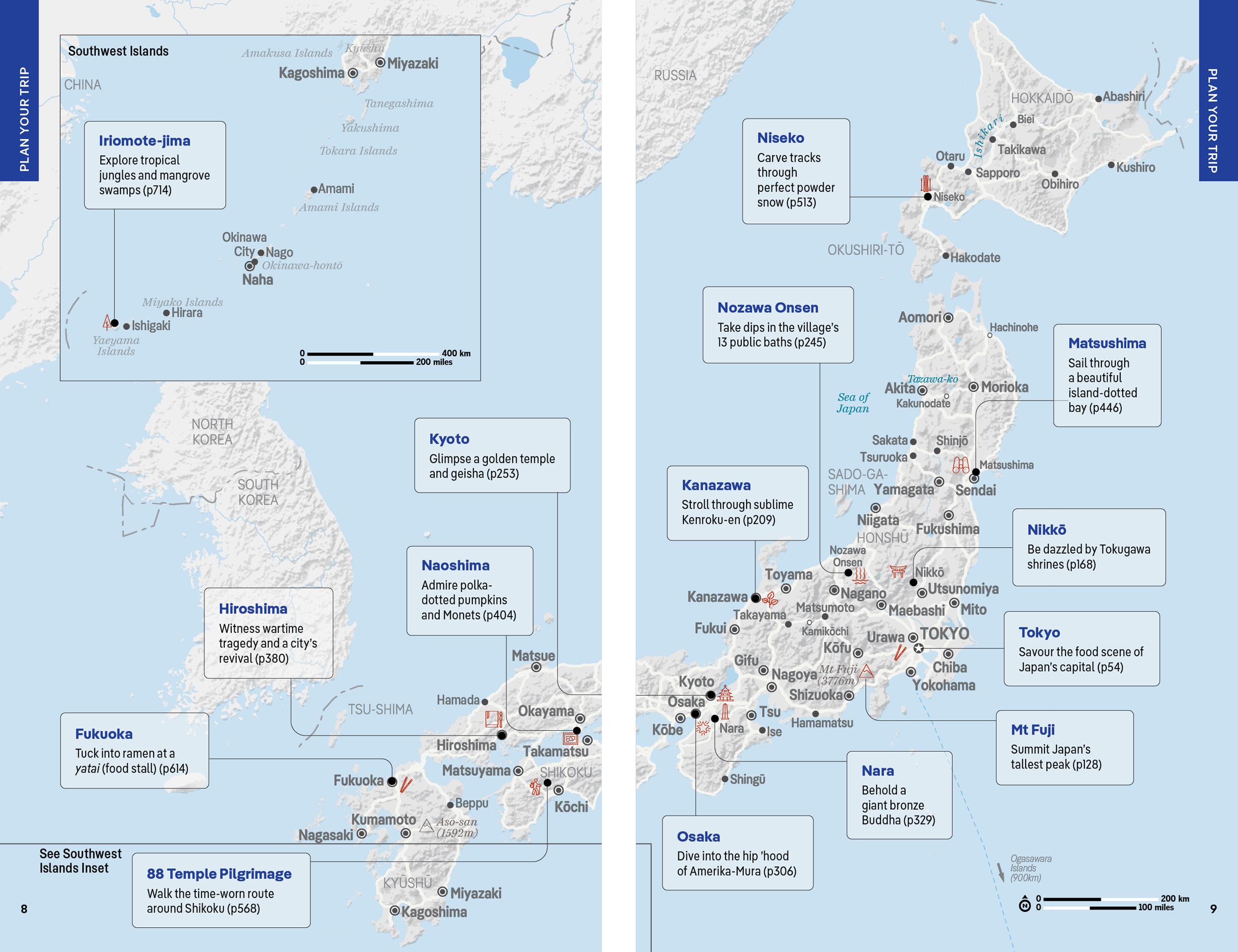 Beispielinhalt (Bild) Lonely Planet Japan