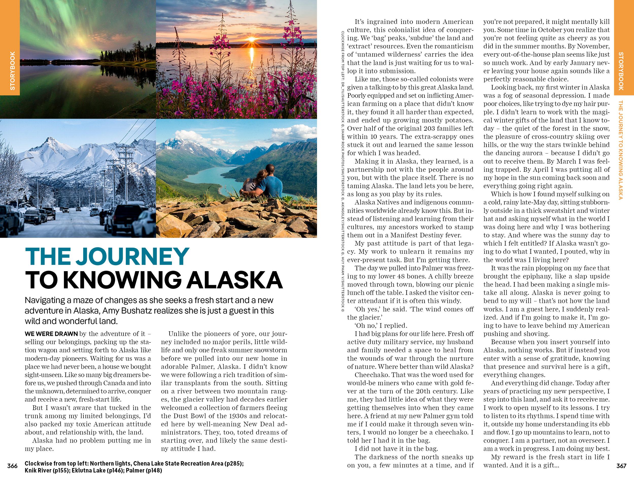 Beispielinhalt (Bild) Lonely Planet Alaska