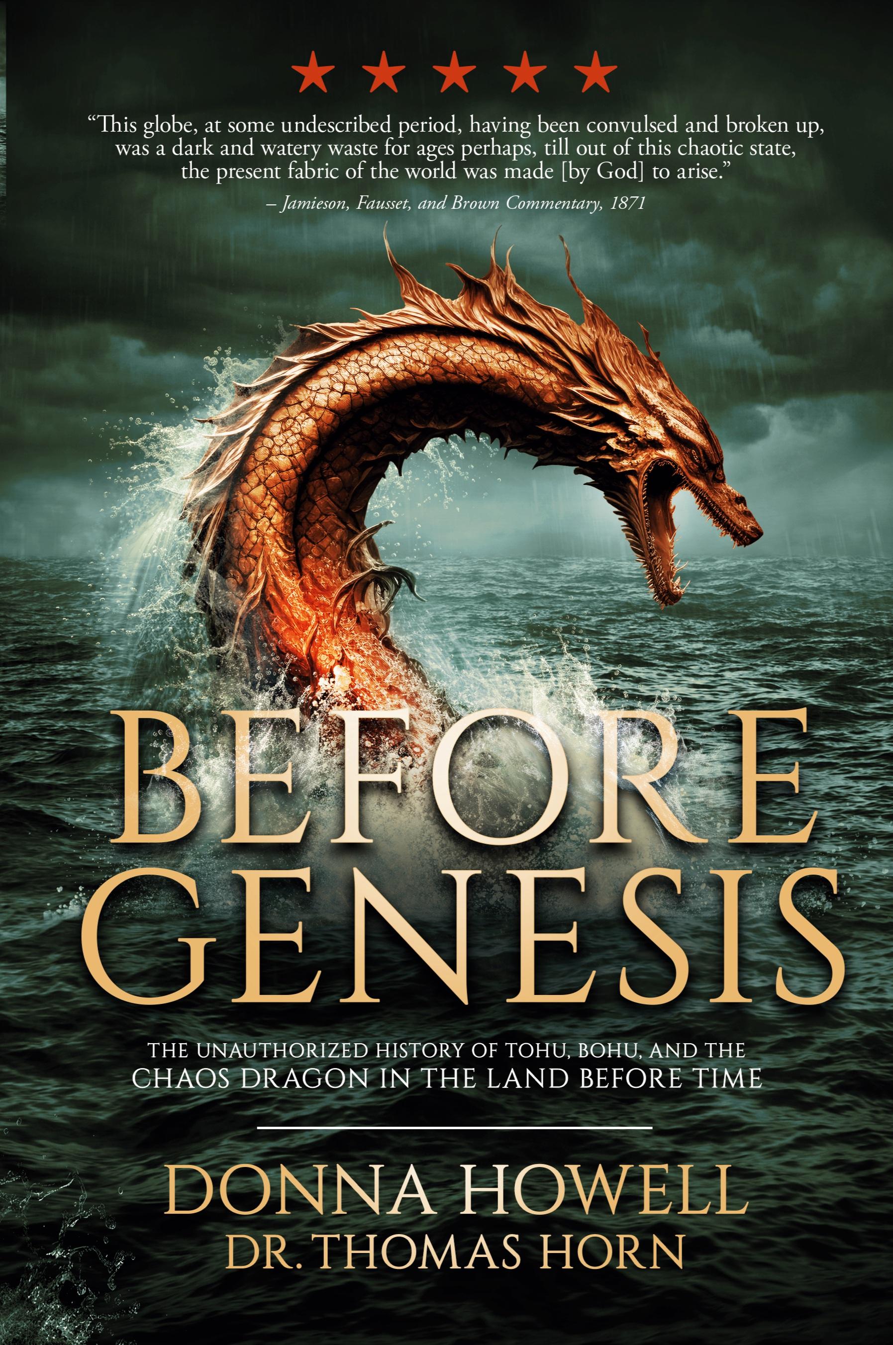 Vorderes Coverbild BEFORE GENESIS