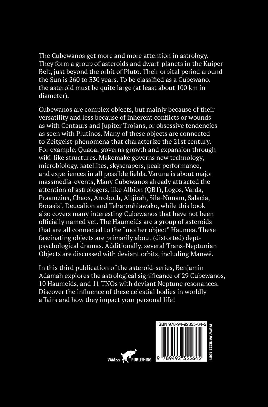 Rückseitencover Cubewanos, Haumeids and other TNOs