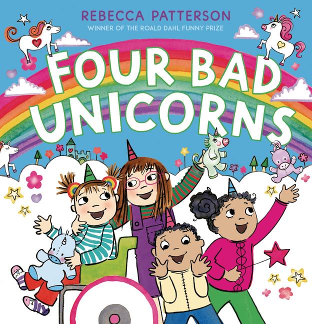 Vorderes Coverbild Four Bad Unicorns