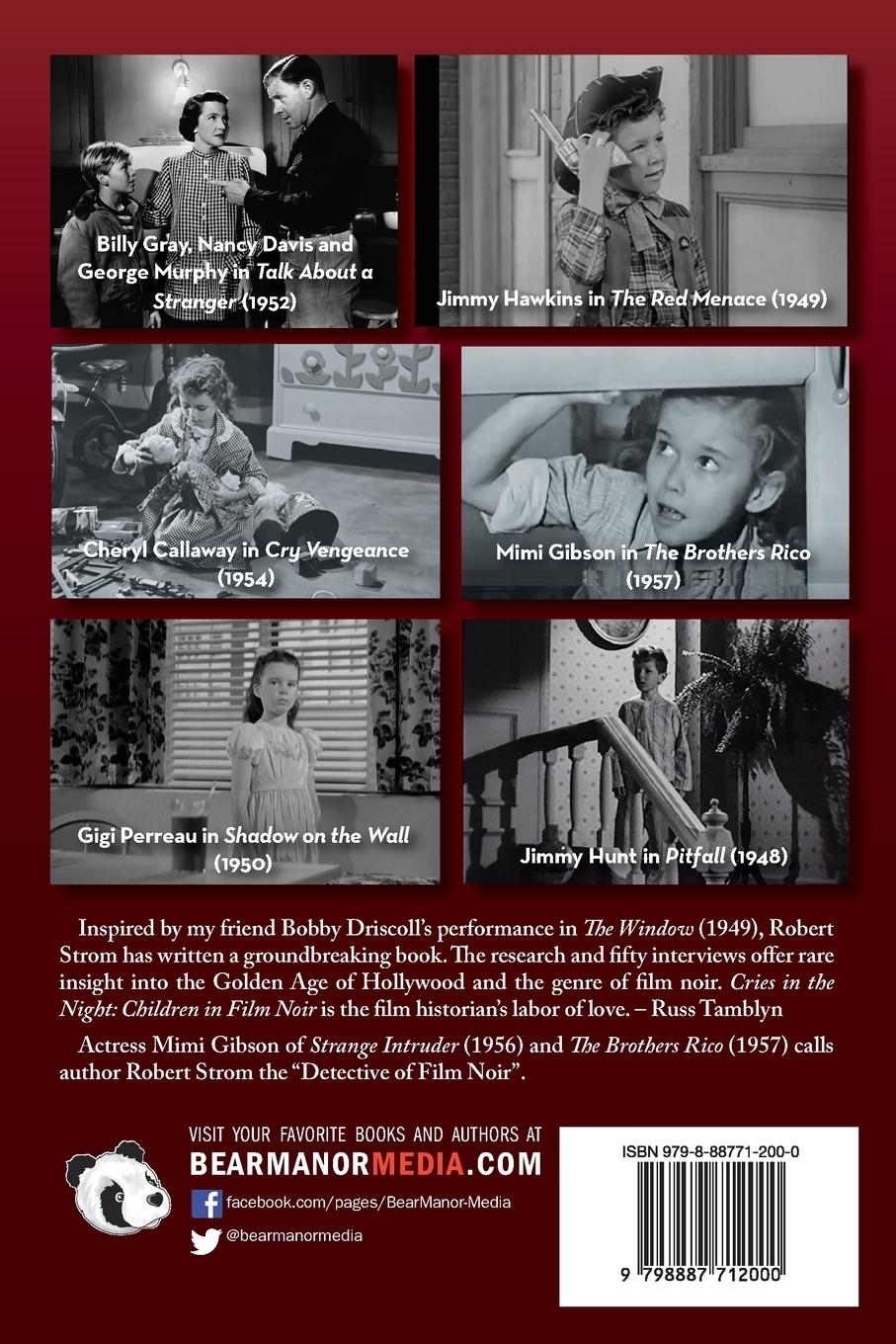 Rückseitencover Cries in the Night