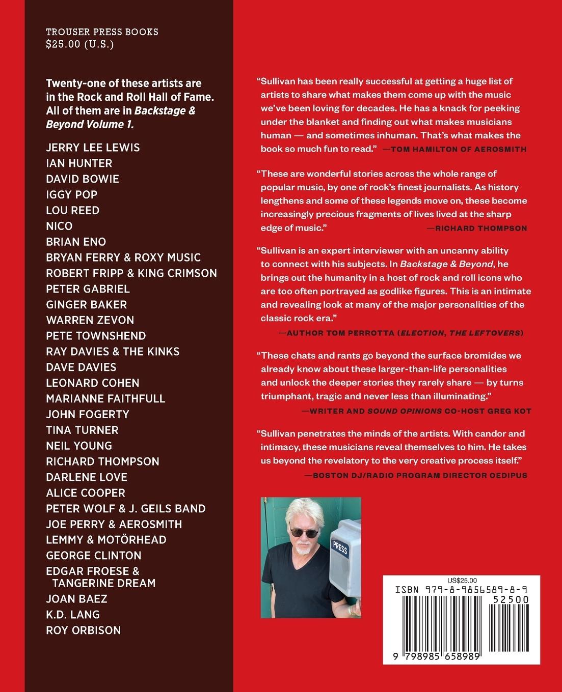 Rückseitencover Backstage & Beyond Volume 1