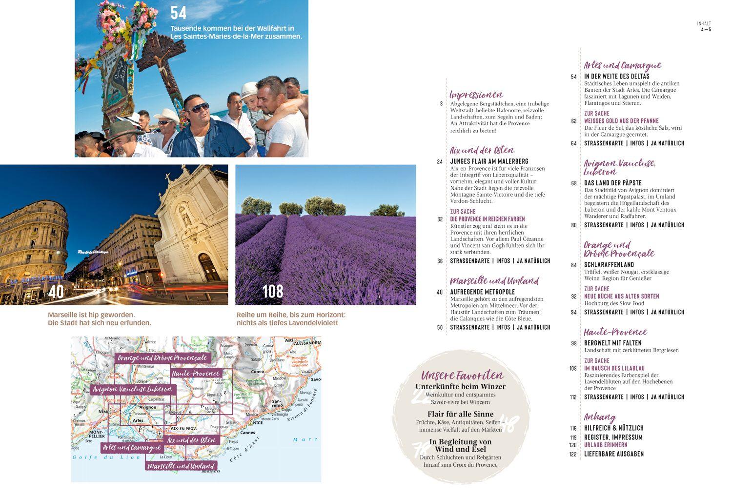 Beispielinhalt (Bild) DUMONT Bildatlas Provence