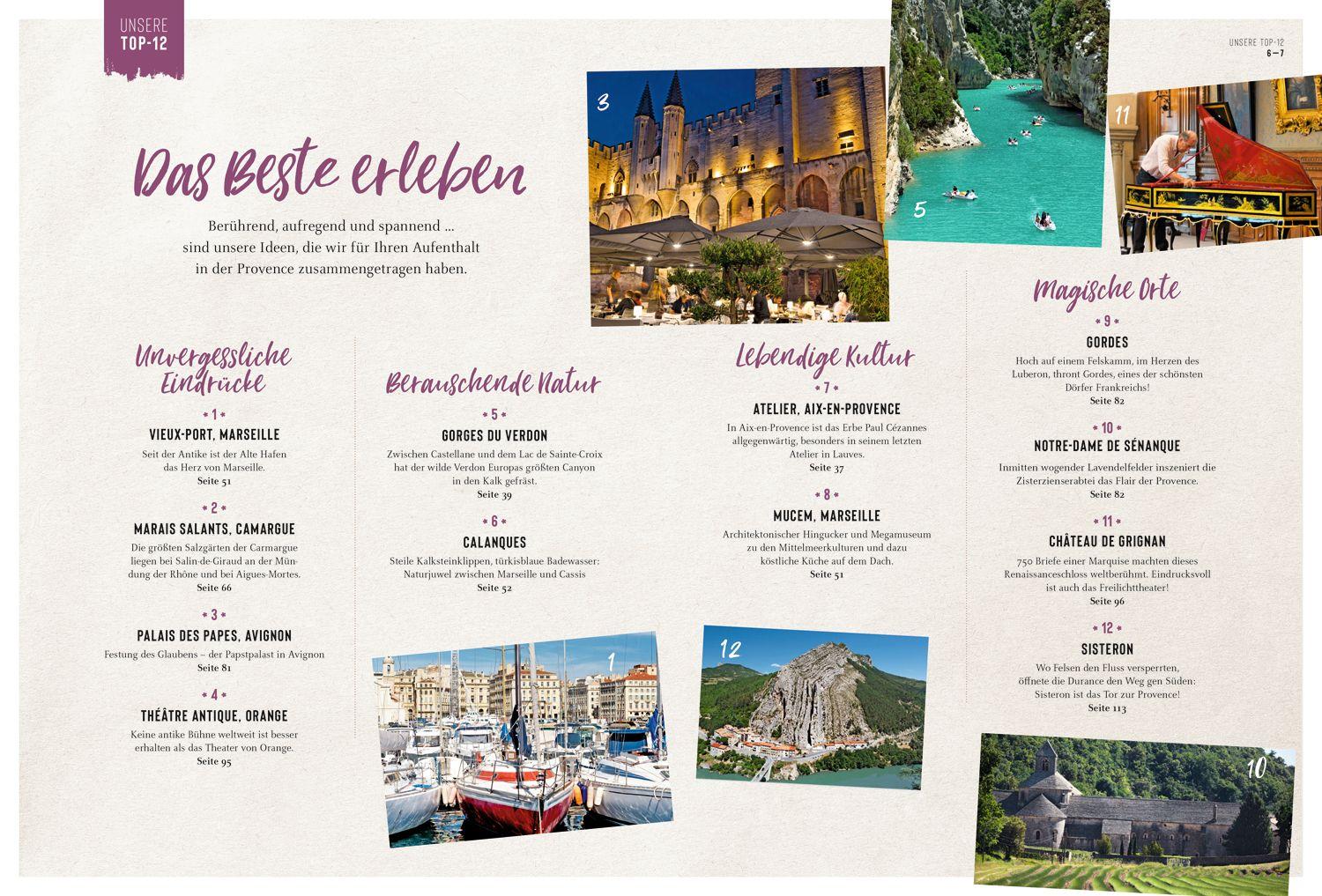 Beispielinhalt (Bild) DUMONT Bildatlas Provence