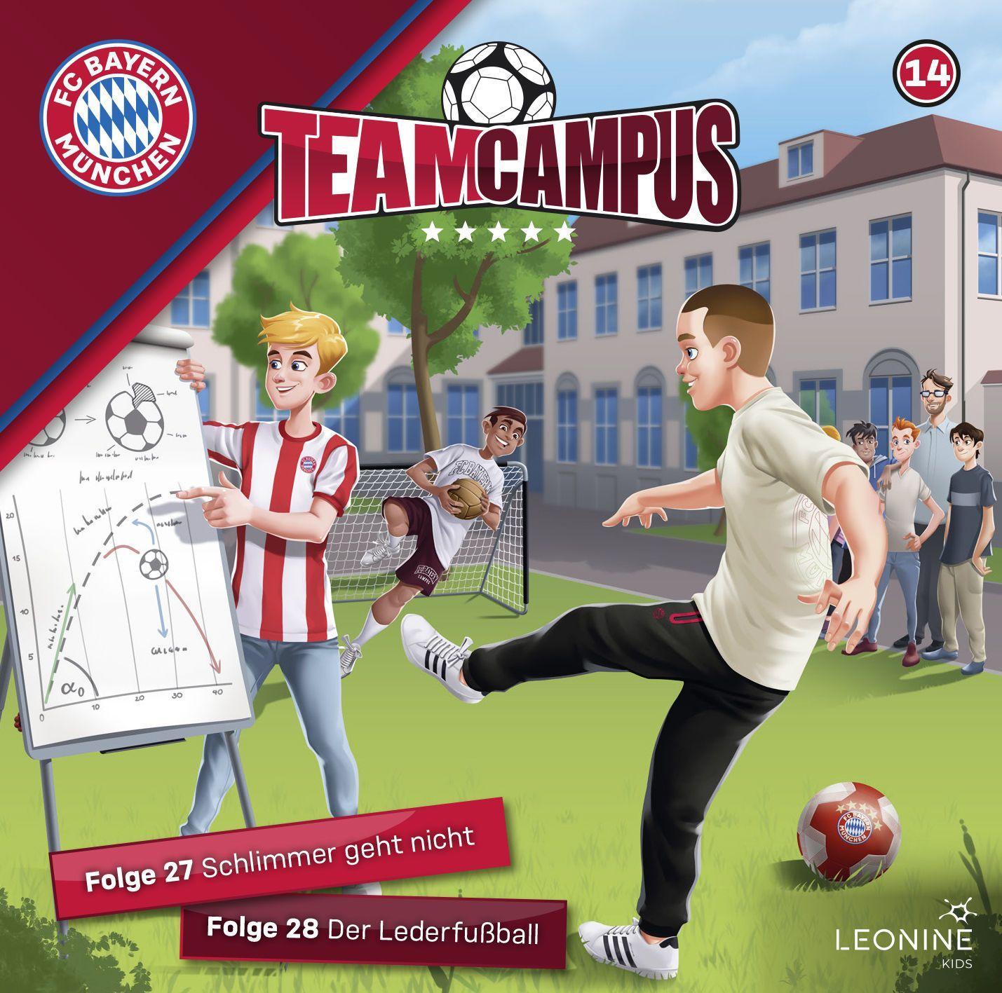 Vorderes Coverbild FC Bayern Team Campus (Fußball) (CD 14)