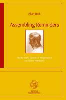 Vorderes Coverbild Assembling Reminders
