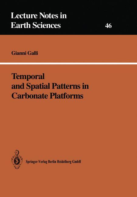 Vorderes Coverbild Temporal and Spatial Patterns in Carbonate Platforms