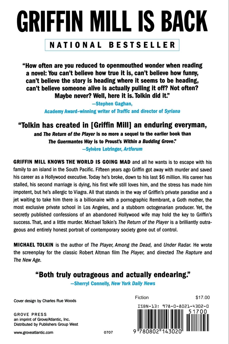 Rückseitencover The Return of the Player